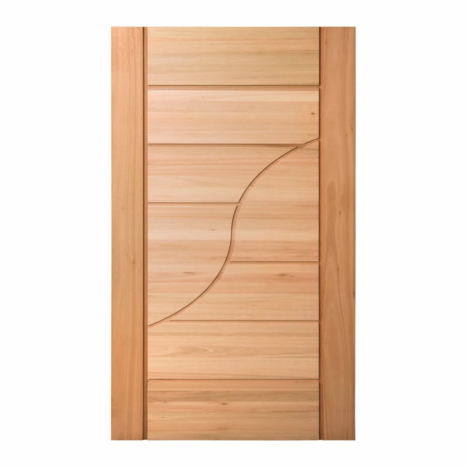Folha De Porta Maciça Em Eucalipto Acabamento Natural 210x120cm Pm91 Sublime Cruzeiro Portas Natural