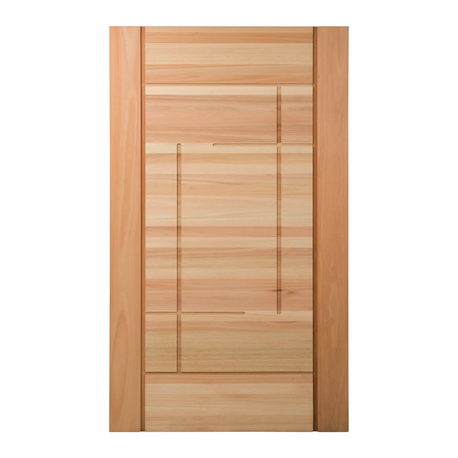 Folha De Porta Maciça Em Eucalipto Acabamento Natural 210x100cm Pm92 Moderne Cruzeiro Portas Natural