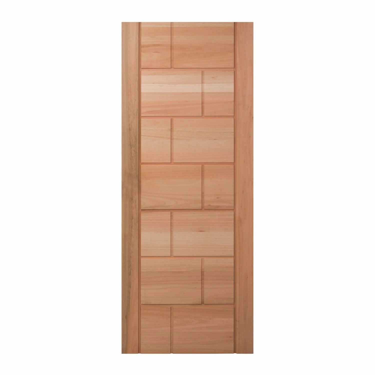 Folha De Porta Maciça 210x72cm Eucalipto Pm94 Talismã Cruzeiro Portas Nude