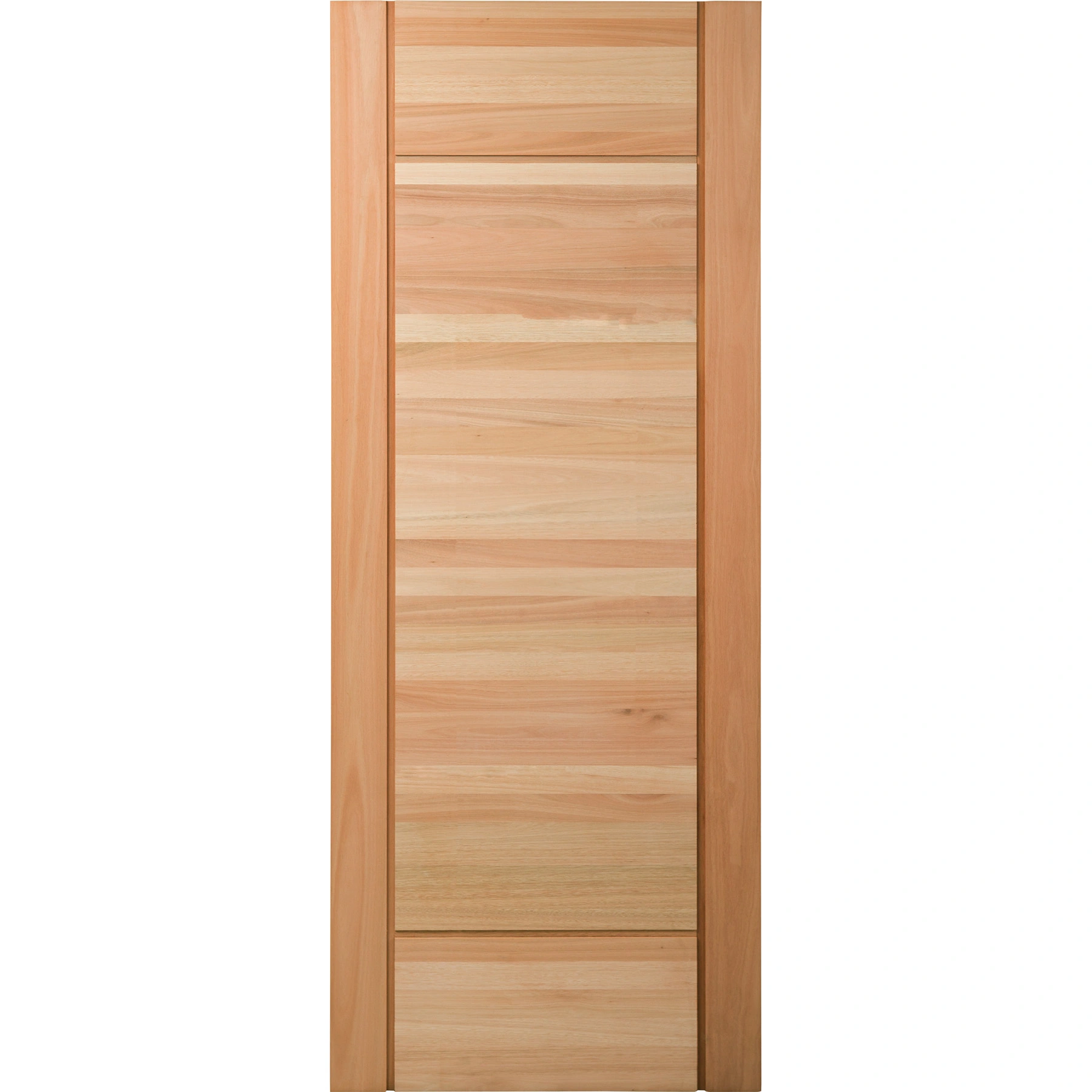 Folha de Porta Madeira de Giro ou Correr Direito|Esquerdo Marrom 210x80cm Decorada Cruzeiro