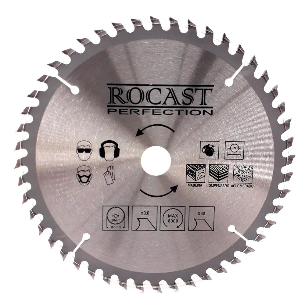 Serra Circular Rocast 7.1/4 X 48d