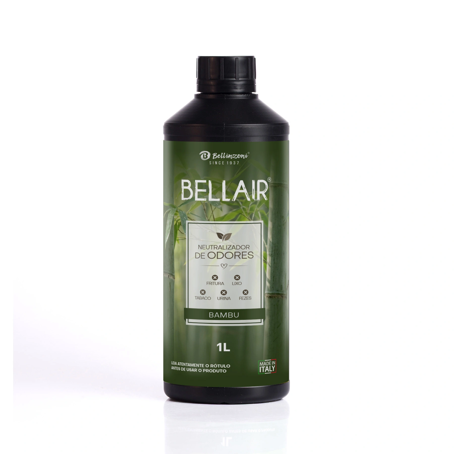 Neutralizador de Odores e Ambientes de Bambu 1L Bellinzoni