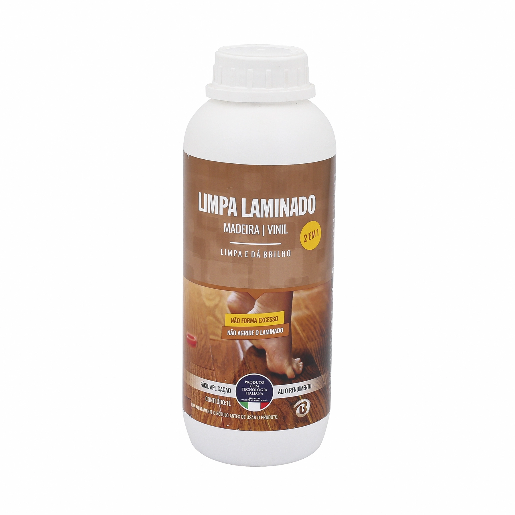 Limpador De Laminado Madeira E Vinil 1L Bellinzoni