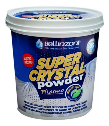 Super Crystal Powder Marmo Grana Grossa 1kg - Bellinzoni