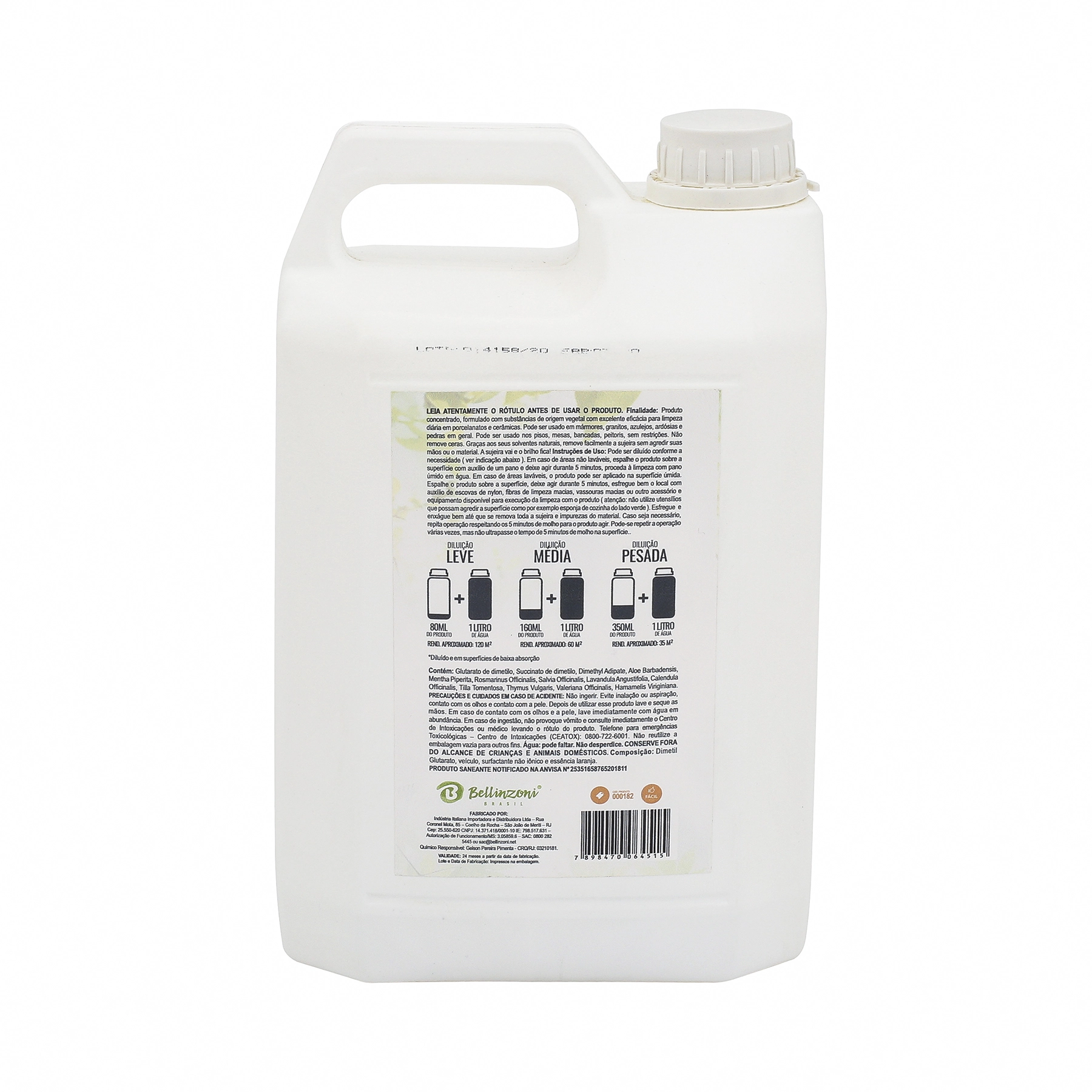 Green Limpa Porcelanato Dia A Dia 5L Bellinzoni