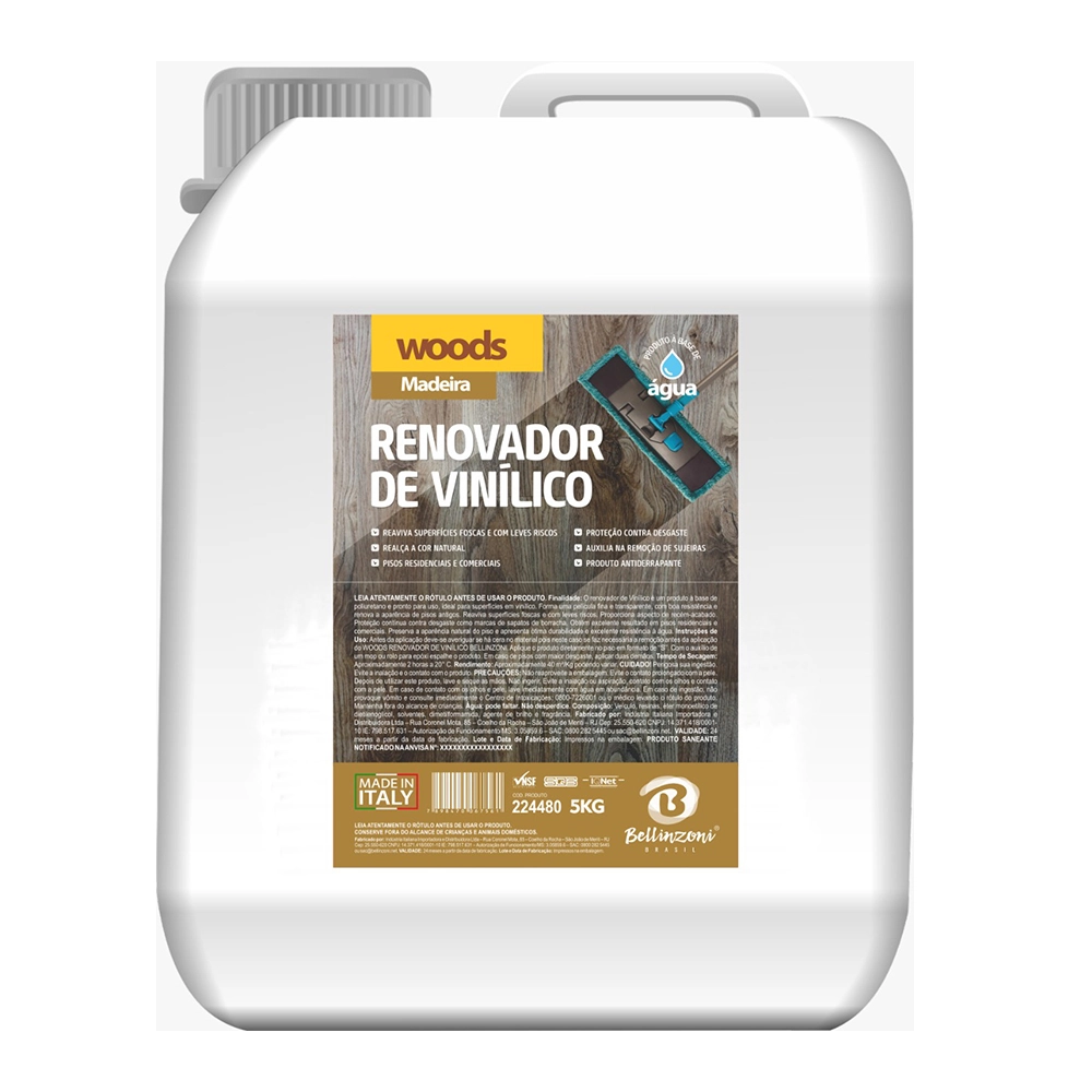 Renovador De Vinilico Woods 5 Kg