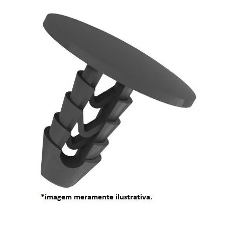 Grampo do Revestimento Interno/ Para-barro Preto - GRAMPOLA-(MUV) G603P