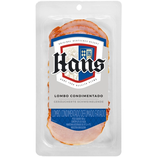 Lombo Hans Condimentado Fat 100g