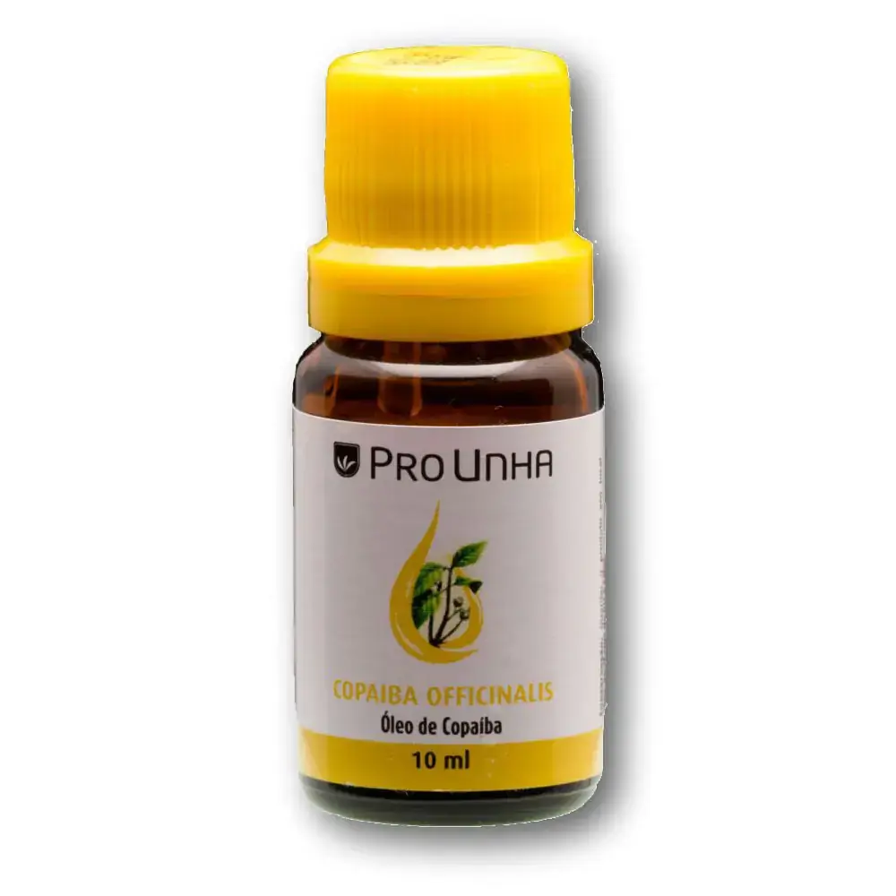 Óleo de Copaíba 100% Puro - 10 ml - Óleo Vegetal de Copaíba 100% Puro 10 ml