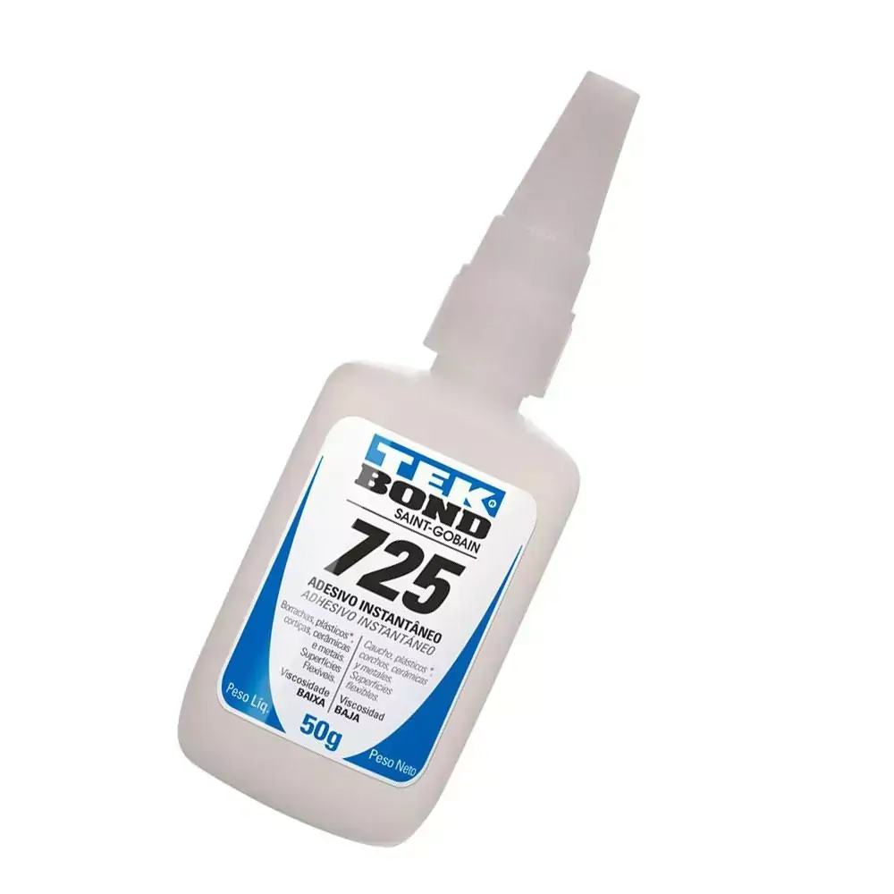 Cola Instantânea Tekbond 725 50g Bolsa Eva Couro Tênis