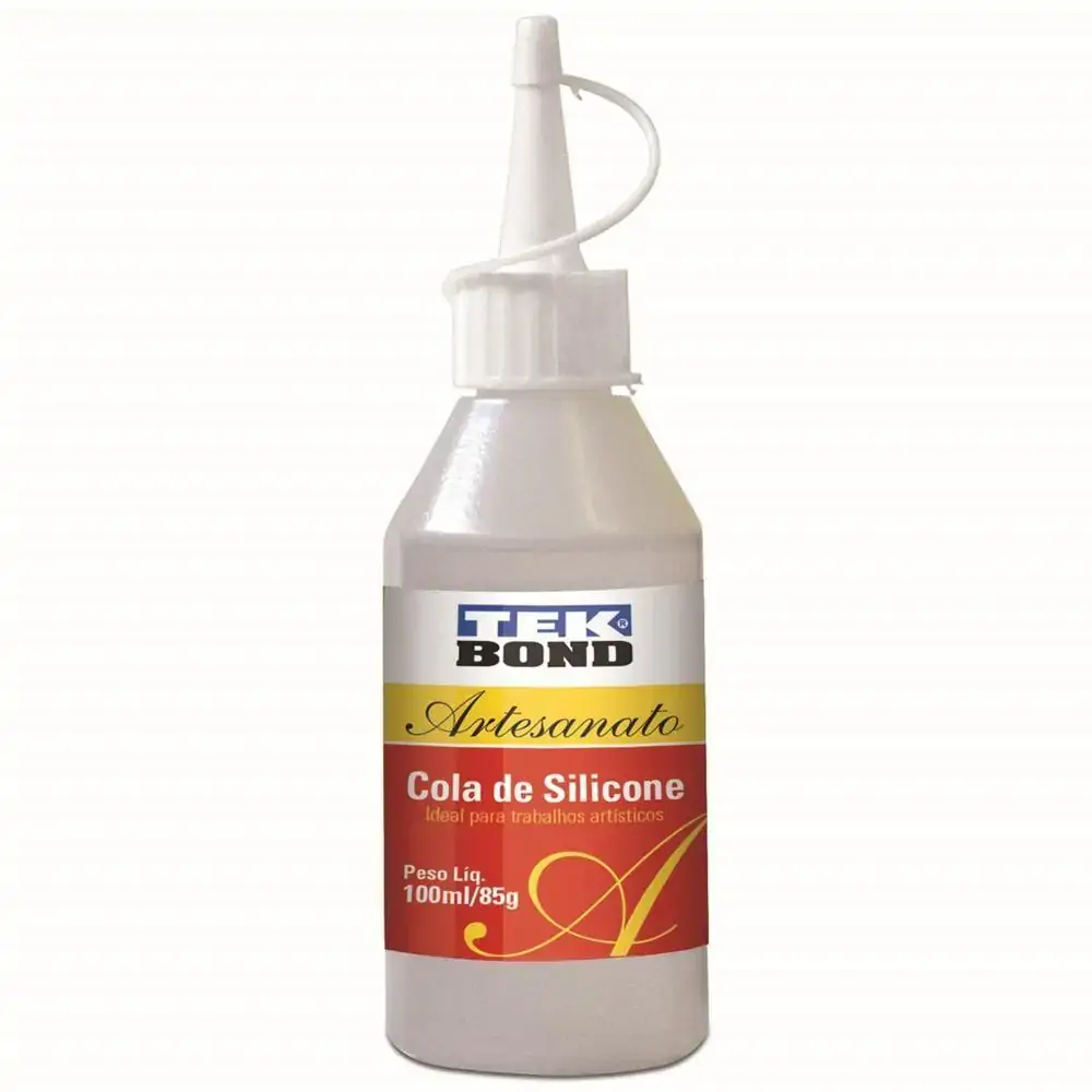 Cola de Silicone Artesanato 100ml Incolor