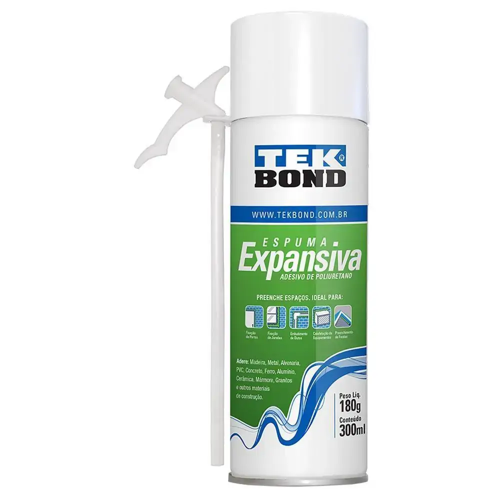 Espuma Expansiva Uso Geral 180g Amarelada