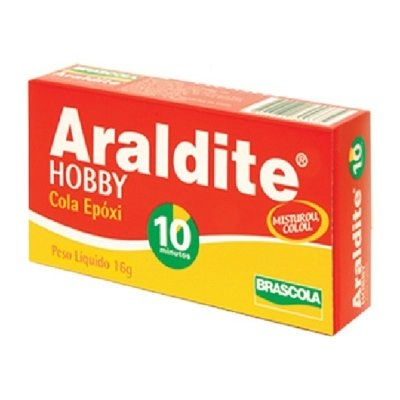 Cola Epóxi Araldite Hobby 16g