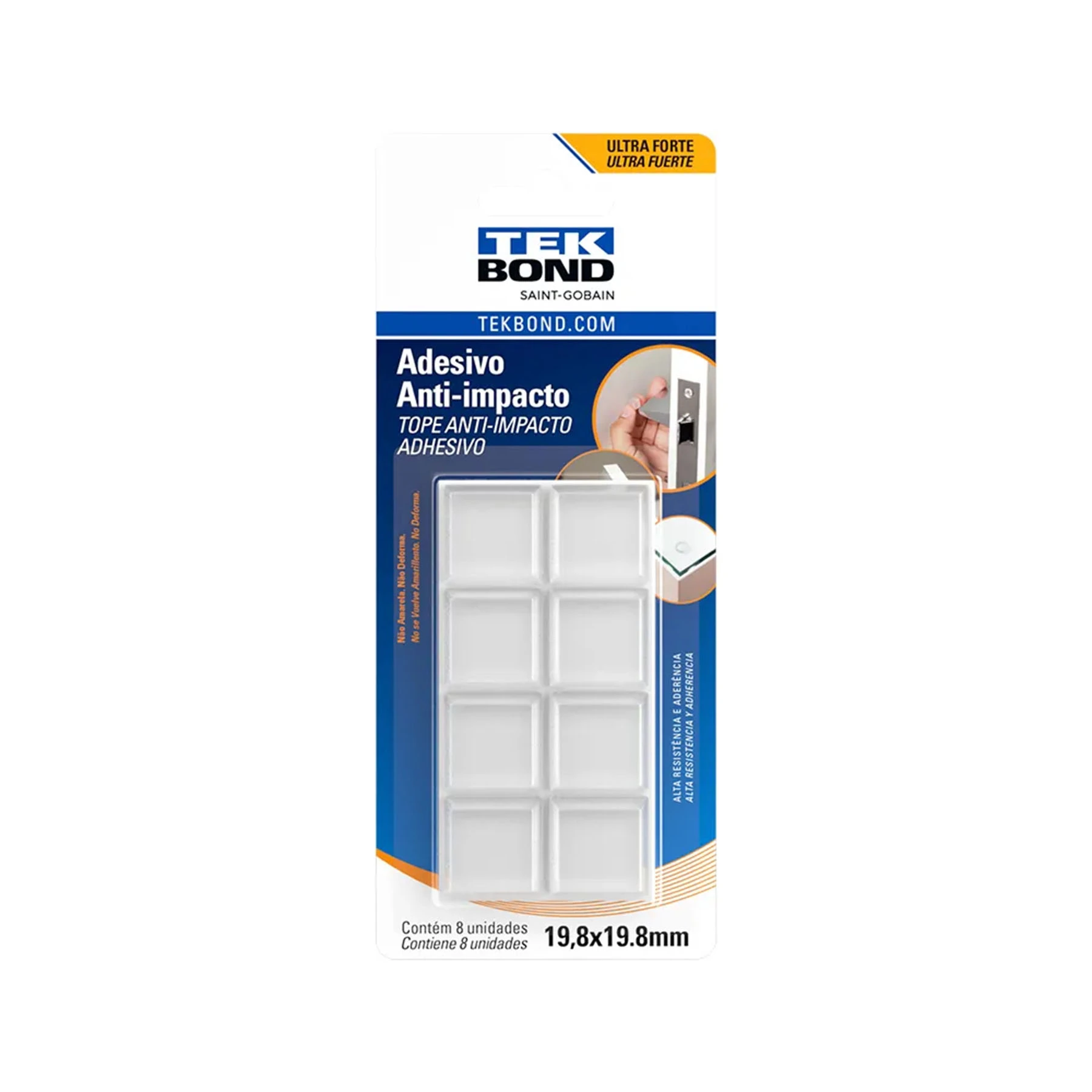 Adesivo Tek Bond Anti Impacto Quad 12/1un