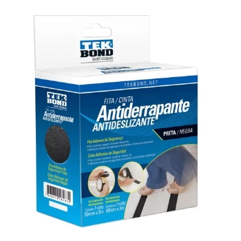 Fita Antiderrapante Preta 50mmx5m