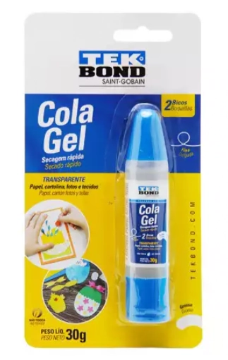 Cola Tekbond Gel 2 Em 1 30g