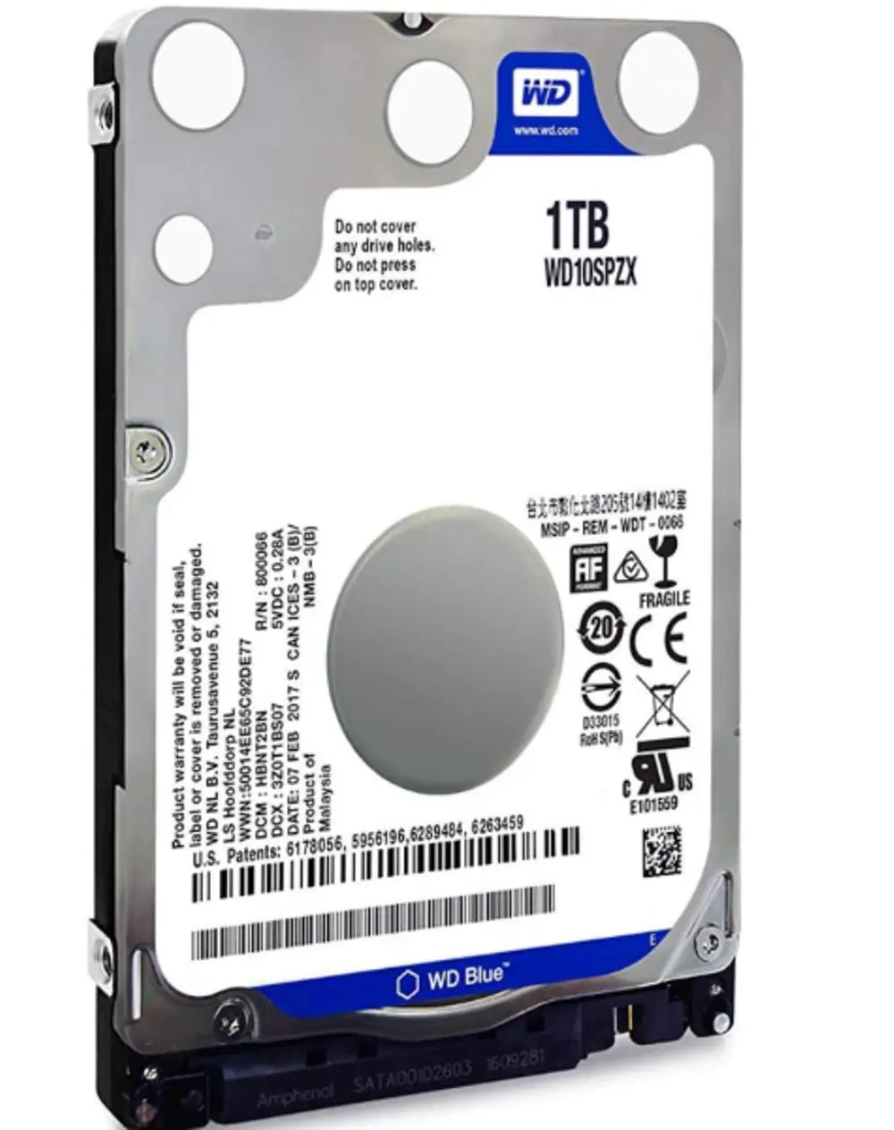 Gravador Hd Disco Rígido Interno 1 Tb Para Notebook