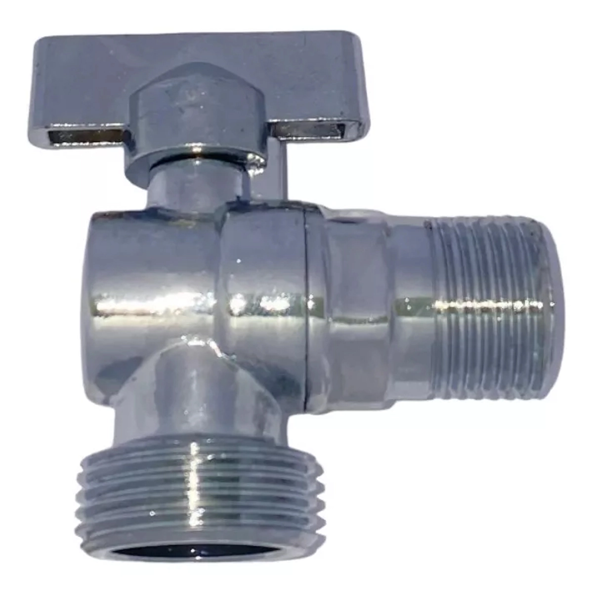 Registro Esfera Máquina Lavar Metal Cromado 1/2 X 3/4