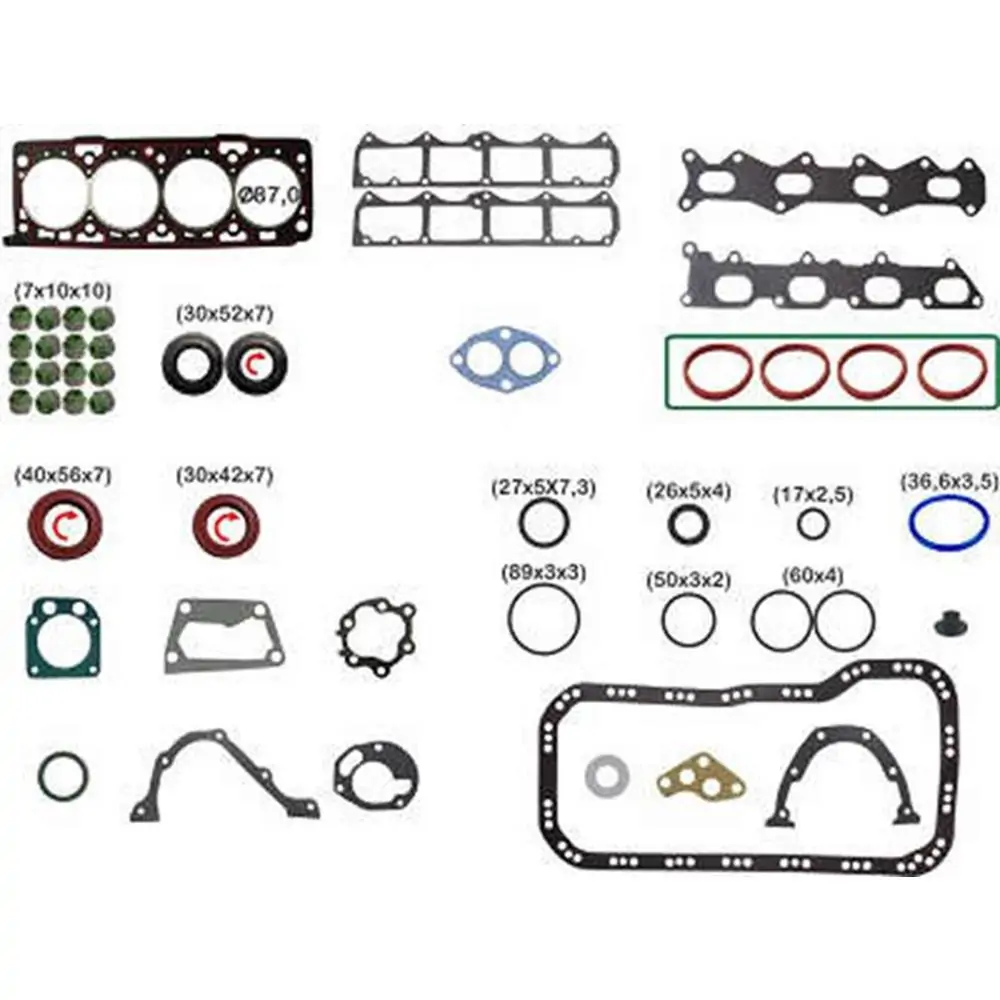Jogo de Juntas do Motor FIAT LINEA com Retentor - BASTOS JUNTAS 141077PKR