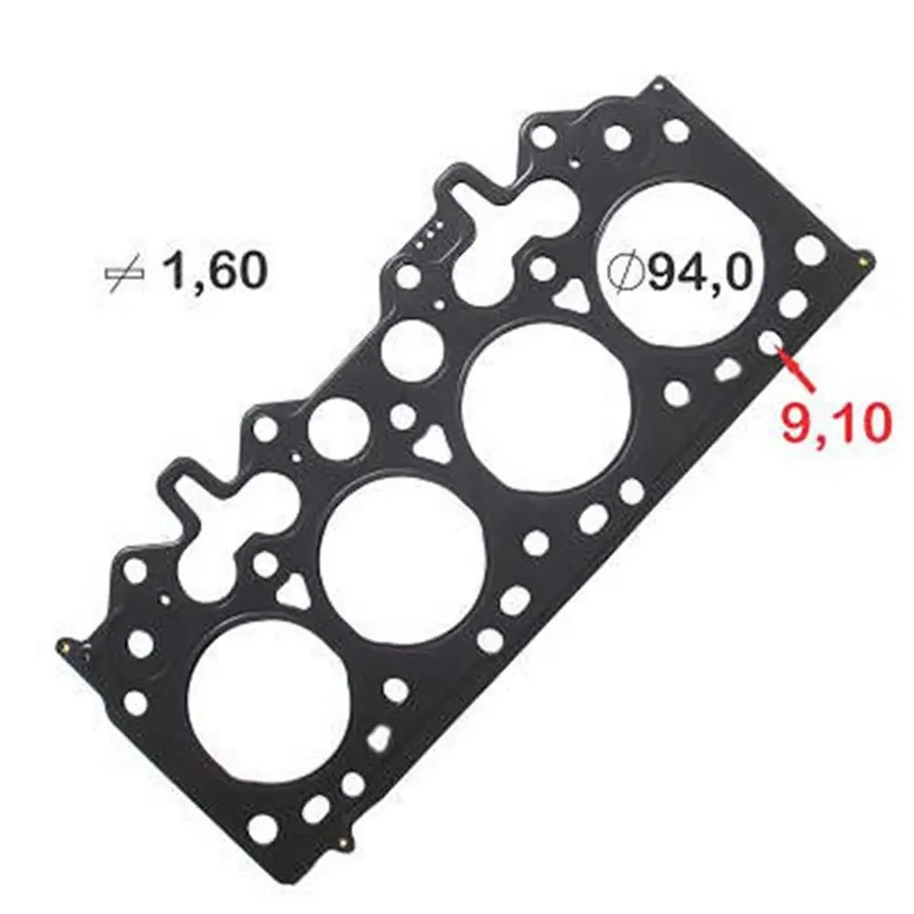 Junta do Cabeçote (1.60mm) FORD RANGER Metal - BASTOS JUNTAS 131575ML3