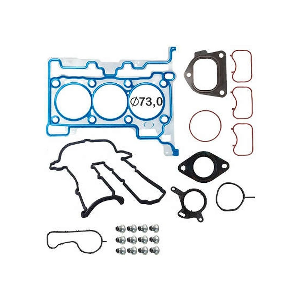 Jogo de Juntas Superior FORD KA Metal com Retentor - BASTOS JUNTAS 131290MLR