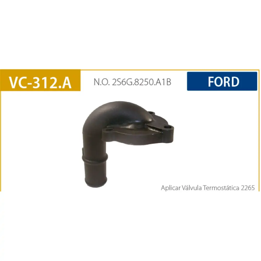 Conexão Cotovelo da Válvula Termostática - VALCLEI VC312A