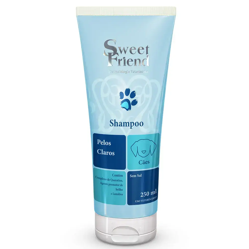 Shampoo Para Pelos Claros Cães