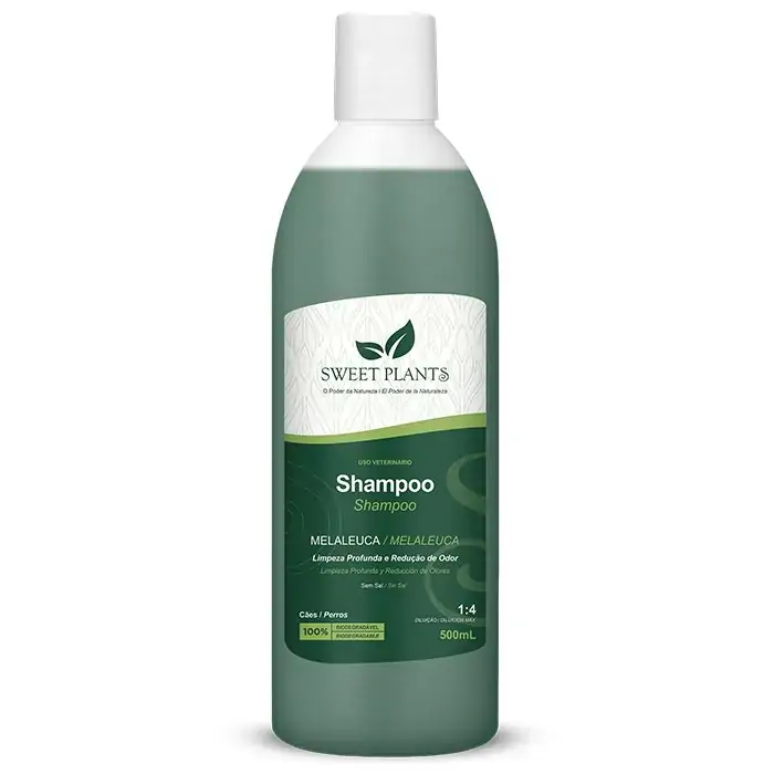 Shampoo Veterinário Sweet Plants óleo De Melaleuca