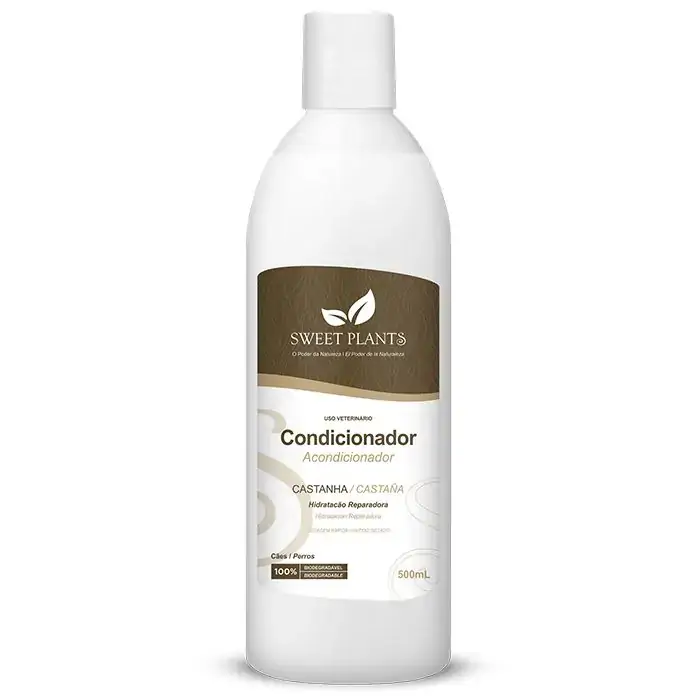Condicionador óleo De Castanha Para Cães Sweet Friend Sweet Plants 500ml