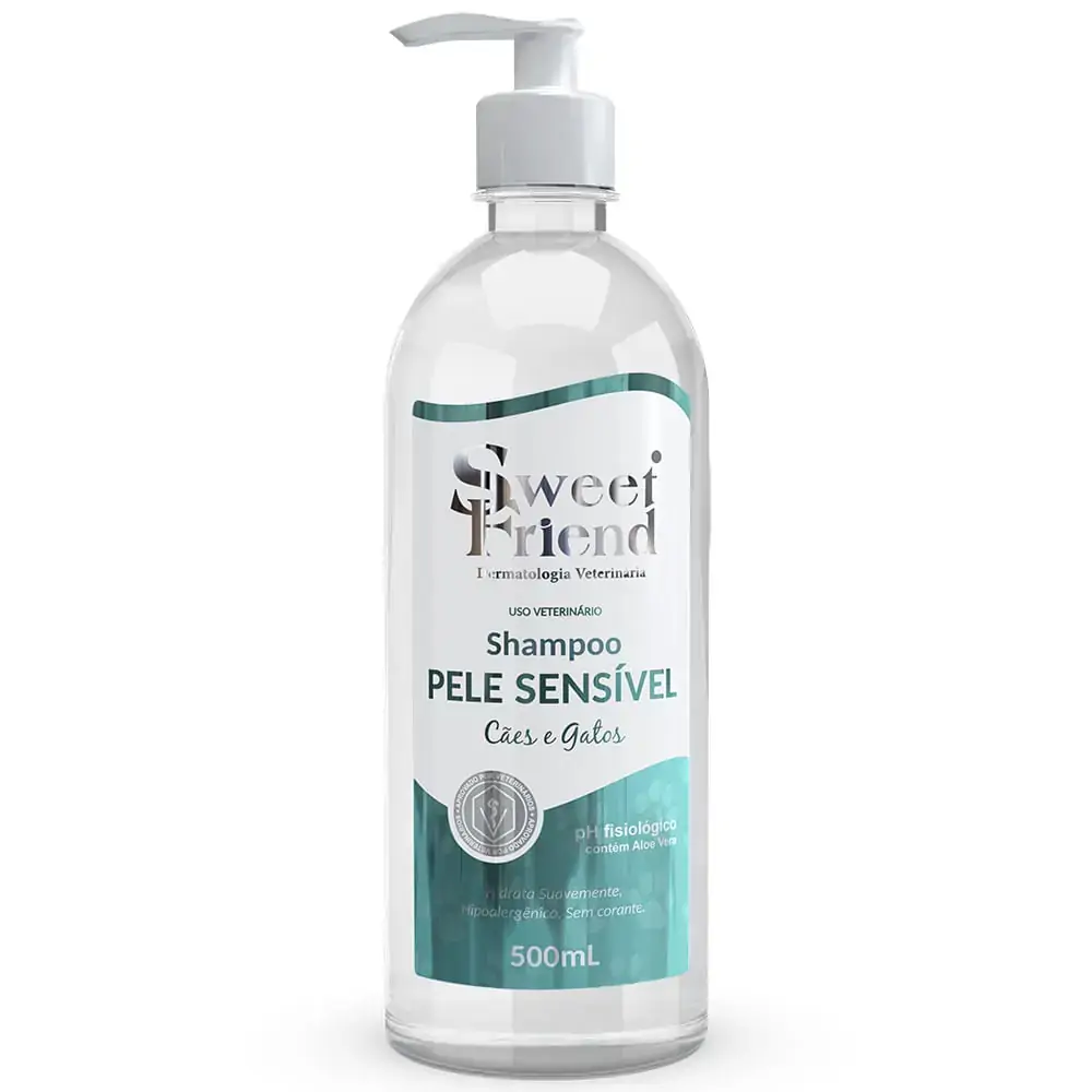 Shampoo Para Pele Sensível Sweet Friend 500ml