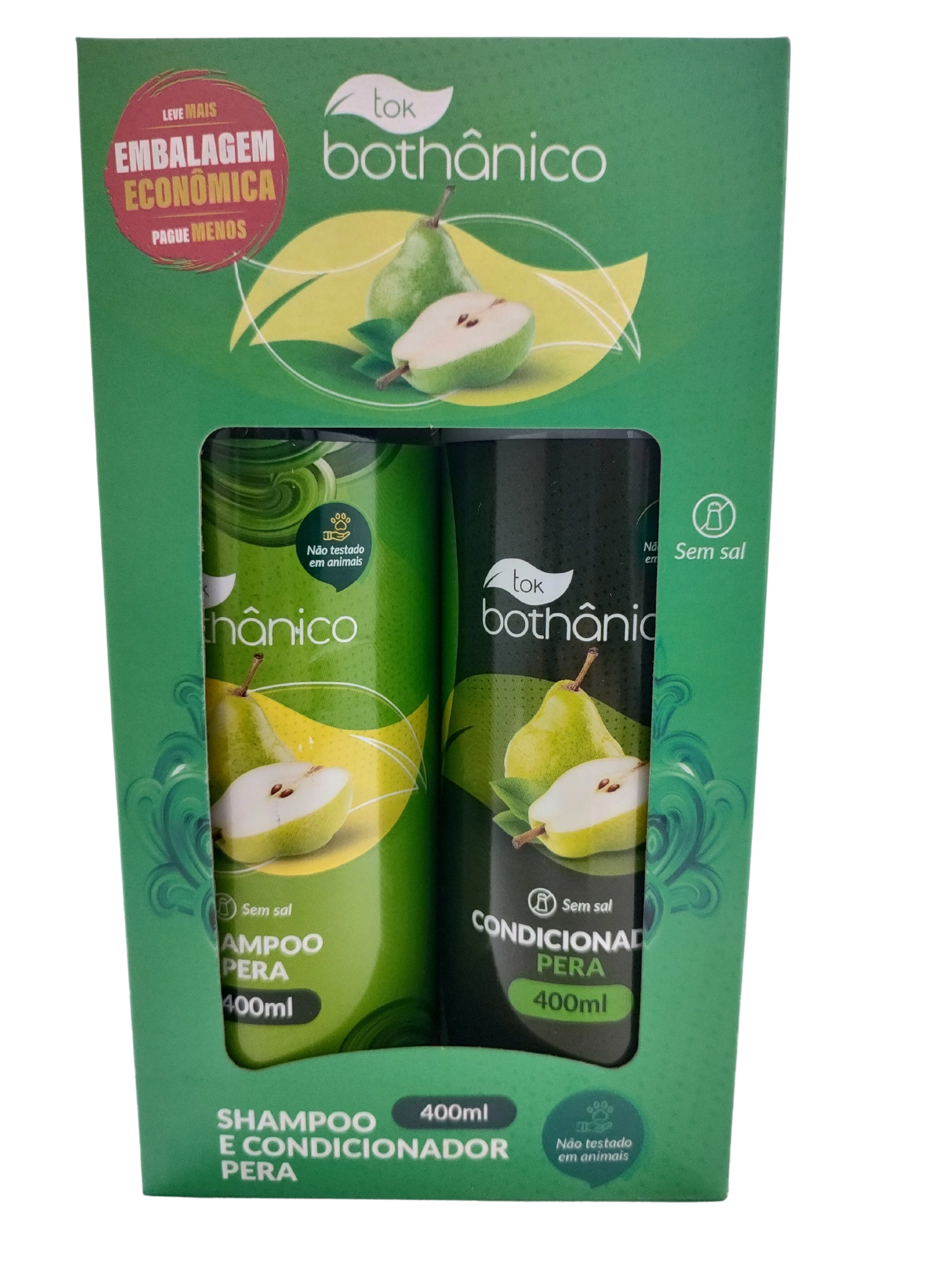 Kit Tok Bothanico Sh Cond 400ml Pera