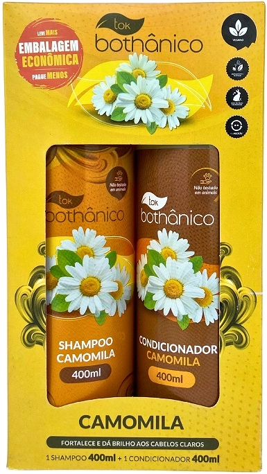 Kit Sh Co 400ml Tok Bothanico Camomila