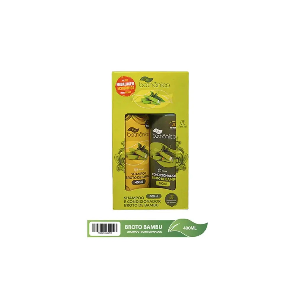 Kit Sh Co 400ml Tok Bothanico Bambu