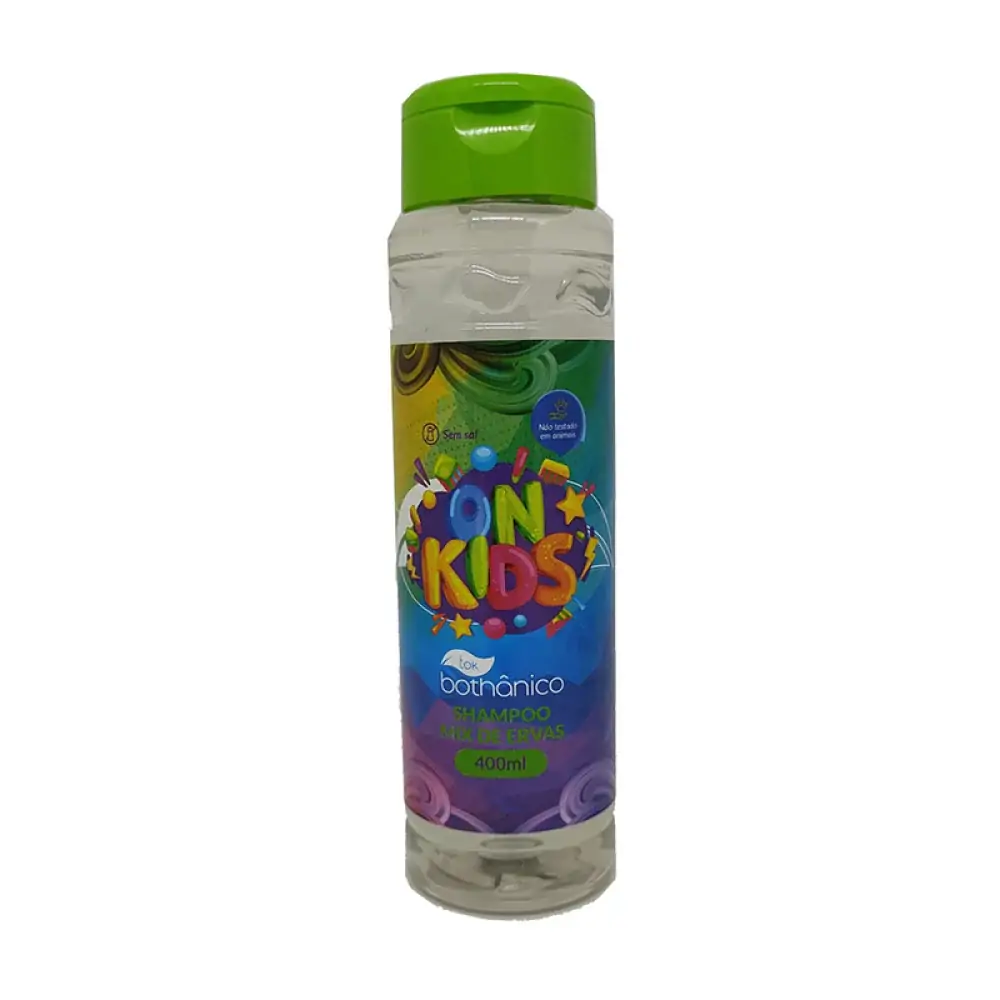 Shampoo Tok Bothanico 400ml Kids Mix De Ervas