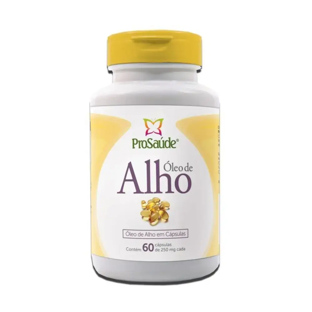 Oleo De Alho 60caps Pro Saude