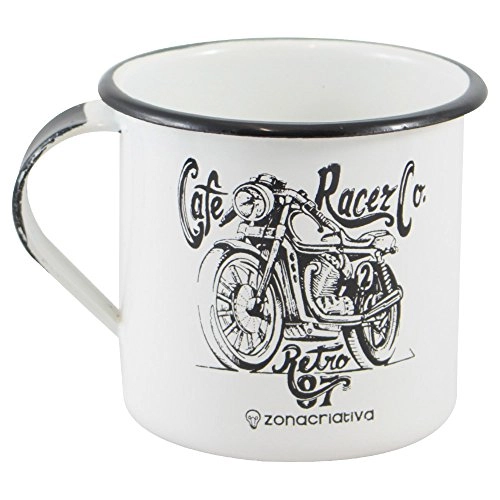 Caneca Agatha Cafe Racer 400ml Zonacriativa