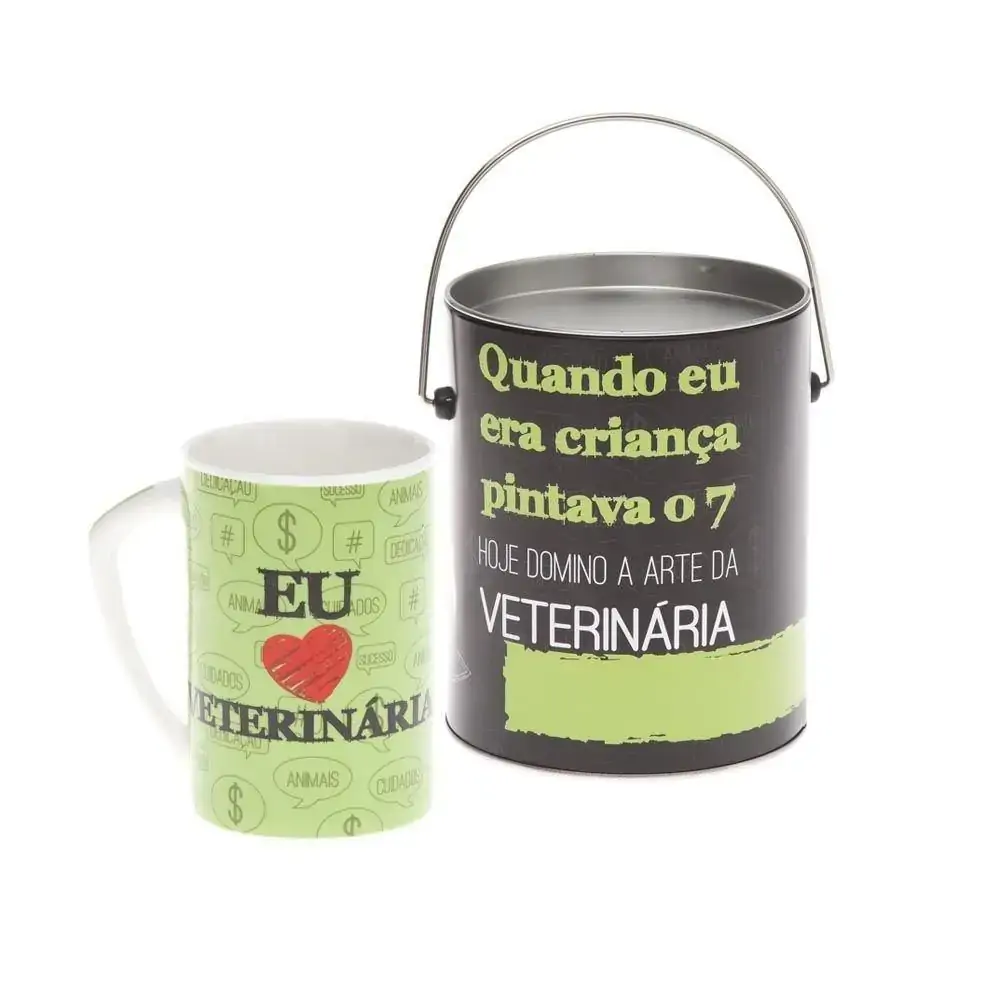 Caneca Zonacriativa Profissoes Veterinaria