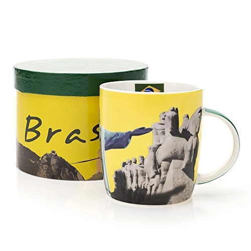 Caneca Bone China 320ml Brasil 10020231