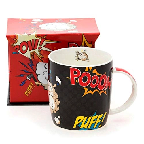 Caneca Bone Chine Onomatopeia 320ml Master Comfort