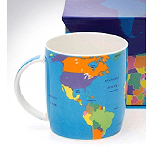Caneca Zonacriativa Mapa Mundi