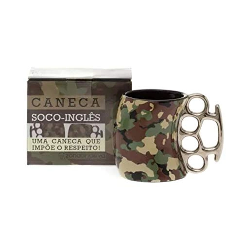 Caneca Soco Ingles Camuflada Cod 10020381 Master Comfort