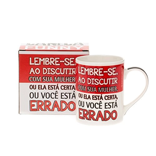 Caneca Zonacriativa Funny Lembre Se