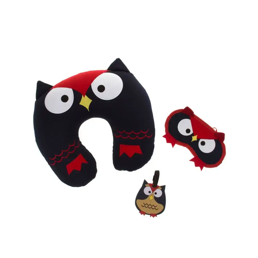 Kit Viagem Zonacriativa 3pcs Coruja