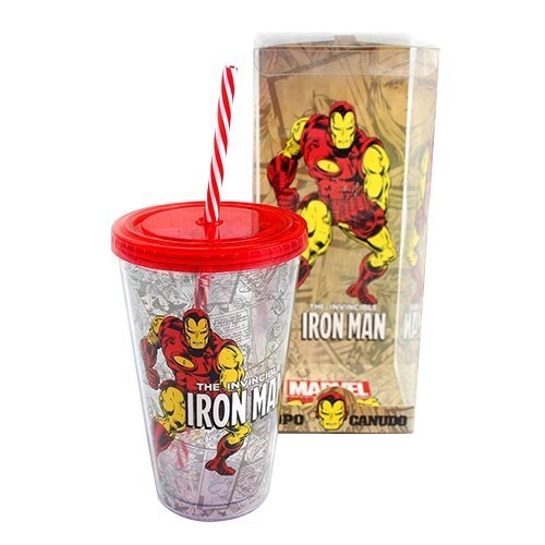 Copo Zonacriativa Iron Man