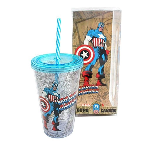 Copo Zonacriativa Capitain America