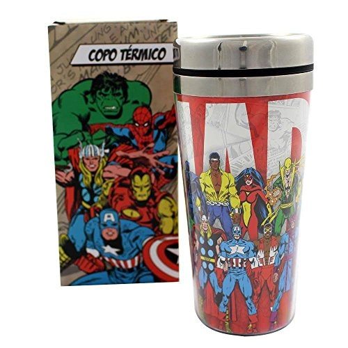 Copo Termico Zonacriativa C/tampa T.marvel