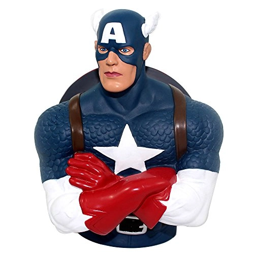 Cofre Zonacriativa Busto Cap.america