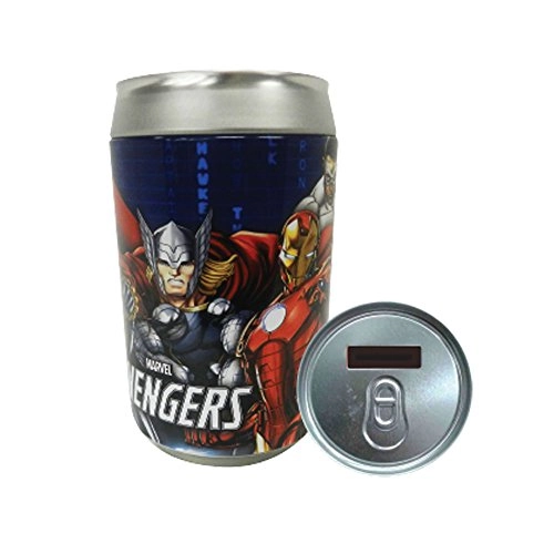 Cofre Lata Zonacriativa Turma Avengers