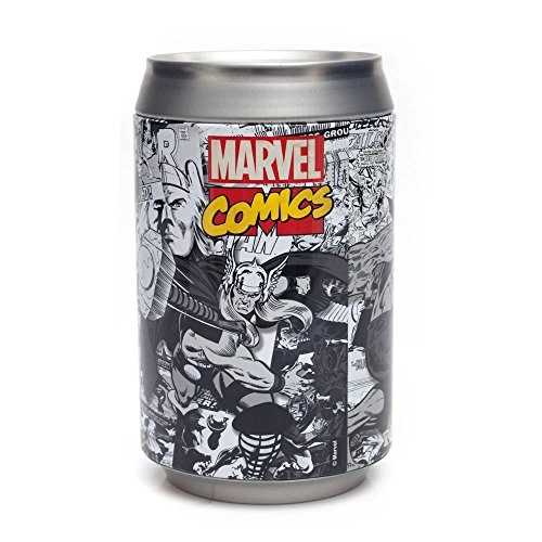 Cofre Lata Zonacriativa Comics P/b