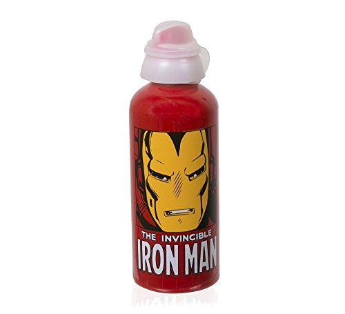 Garrafa Aluminio Zonacriativa Iron Man